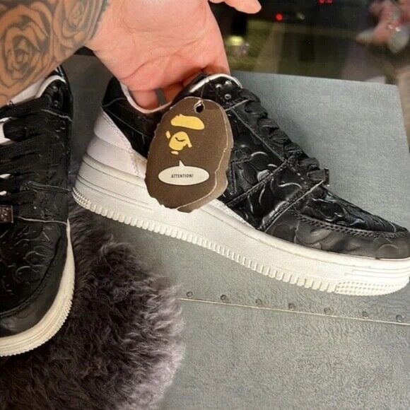FUTURE X BAPESTA LOW M1 'BLACK 8 - Picture 7 of 12